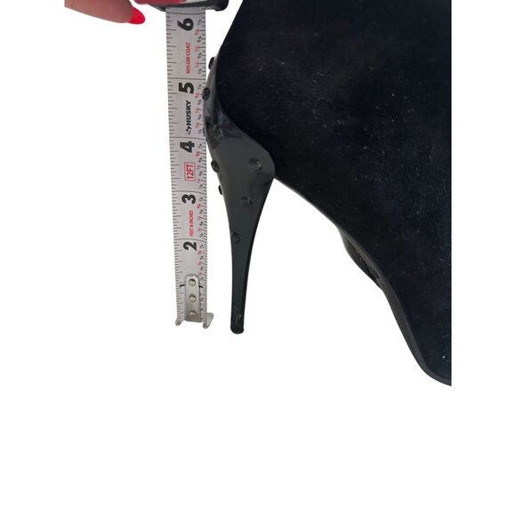 TOD'S Black Suede Buckle Driving Boots Size 10 / 40 - Picture 9 of 11